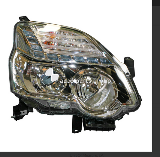 GENUINE DRIVER HEADLIGHT FOR NISSAN X-TRAIL T-31 7/2010-2/2014 ELECTRIC ADJUST