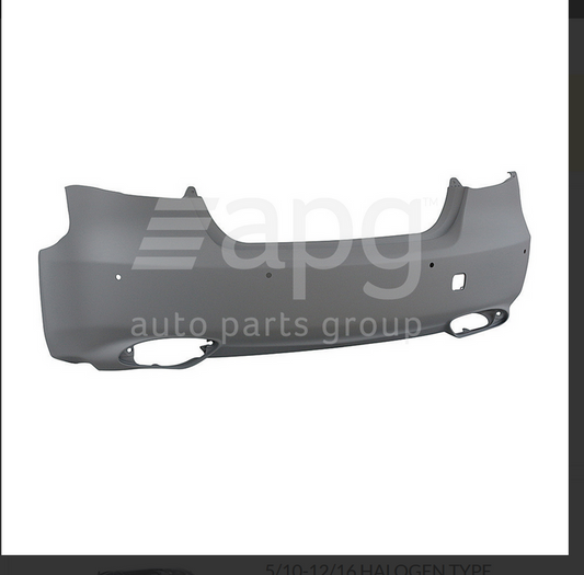 GENUINE REAR BAR COVER BUMPER FOR Suzuki Kizashi FR 5/10-12/16 SENSOR TYPE