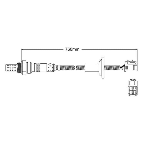 NEW Exhaust O2 Oxygen Sensor FOR Lexus: LS430, SC430, LX series (select rear/pos