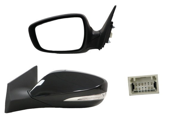 NEW LEFT SIDE DOOR MIRROR FOR HYUNDAI ELANTRA MD 03/2011-11/2015 FOLDING 8-PIN