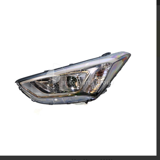 GENUINE LEFT HEADLIGHT FOR HYUNDAI SANTA FE DM WAGON 8/12-11/15 HALOGEN TYPE