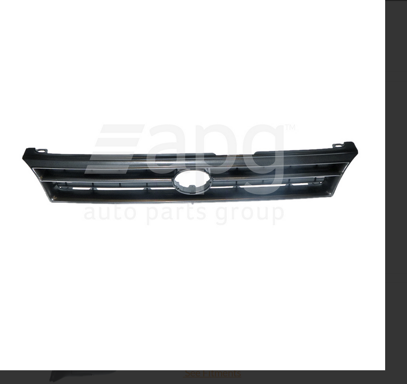 NEW FRONT GRILLE GREY FOR TOYOTA COROLLA 7/1994-6/1996 4-5 DOOR