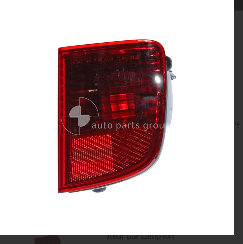 GENUINE REAR RIGHT REFLECTOR FOR TOYOTA LANDCRUISER UZJ200 9/10-9/15 LIFT UP BAC