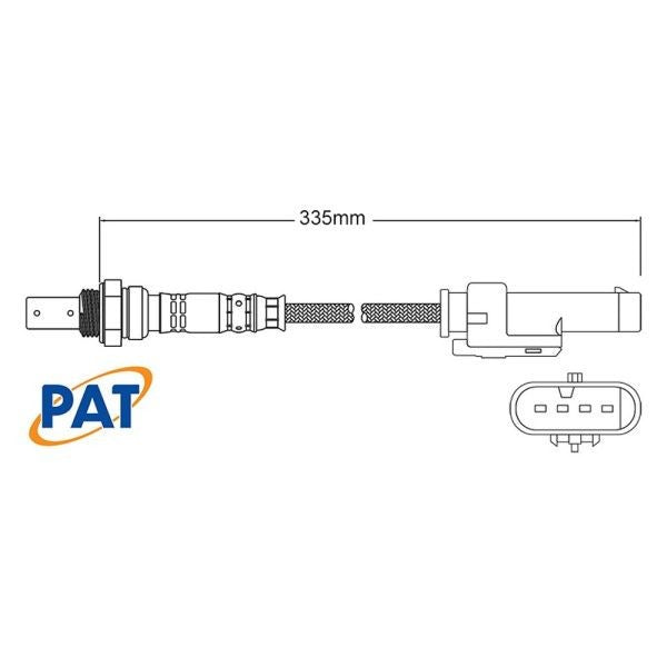 NEW Exhaust O2 Oxygen Sensor FOR Holden Astra BK BL 1.4L Direct Injection Turb
