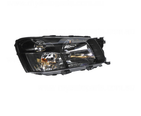 GENUINE DRIVER SIDE HEADLIGHT FOR Subaru Forester Wagon 7/2002-8/2005 BLACK