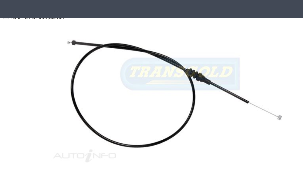 NEW BONNET RELEASE CABLE FOR MERCEDES BENZ 2000-2007 BONNET CABLE