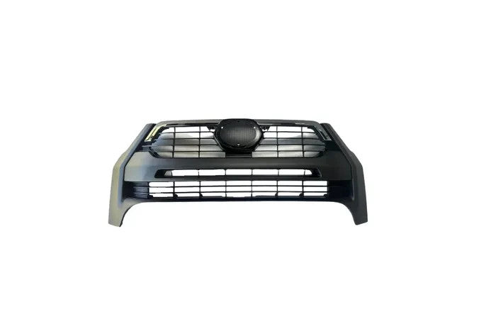NEW Front Grille FOR TOYOTA HILUX 5/2020-ON GGN GUN Black Chrome Strip No Cam