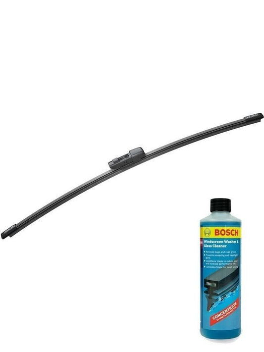Bosch Rear Wiper Blade 400mm + Windshield Washer Fluid Fits Volkswagen, Skoda, A