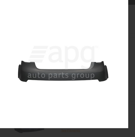 GENUINE REAR BUMPER BAR FOR VOLKSWAGEN JETTA Sedan 2/2006-2/2011 SENSOR TYPE