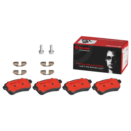 Brembo REAR Brake Pad Set For Renault Megane Third generation 1.2L to 2.0L