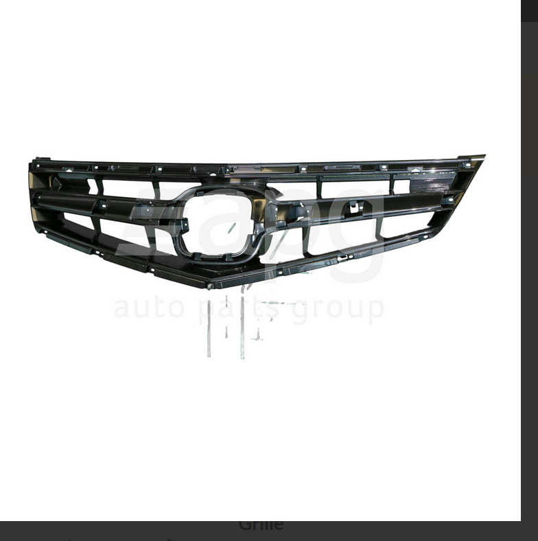 GENUINE FRONT BAR UPPER GRILLE GREY FOR Honda Accord CL 12/05-3/08 GRILLE ONLY