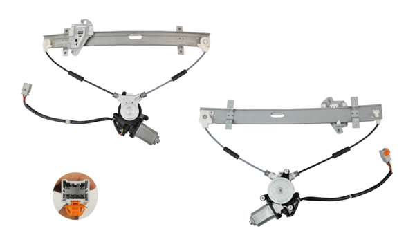 NEW DRIVER FRONT WINDOW REGULATOR FOR HONDA CIVIC EU HATCH 10/2000-01/2006 6-PIN