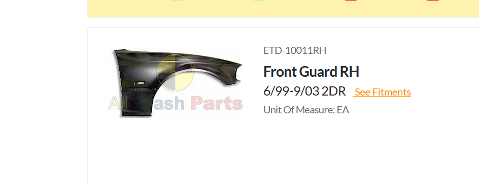 NEW RIGHT FRONT GUARD FENDER FOR BMW E46 6/1999-9/2003 2-DOOR COUPE