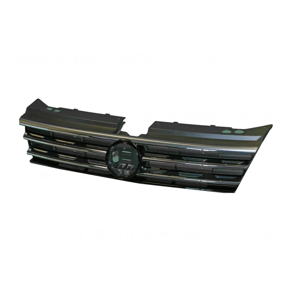 GENUINE FRONT GRILLE FOR Volkswagen Tiguan VW Black/satin black/ polished chrome