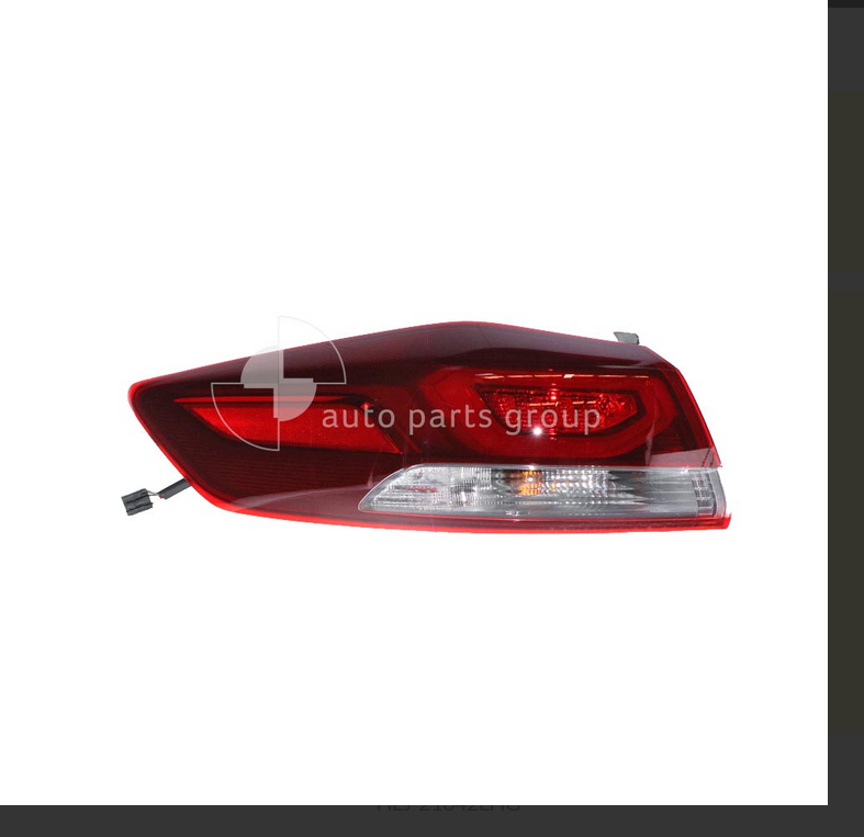 GENUINE LEFT TAIL LIGHT FOR HYUNDAI ELANTRA AD SEDAN 12/15-10/18 LED TYPE CLEAR