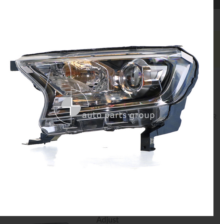 GENUINE LEFT HEADLIGHT FOR FORD EVEREST TREND HALOGEN PROJECTOR MANUAL LEVELLING