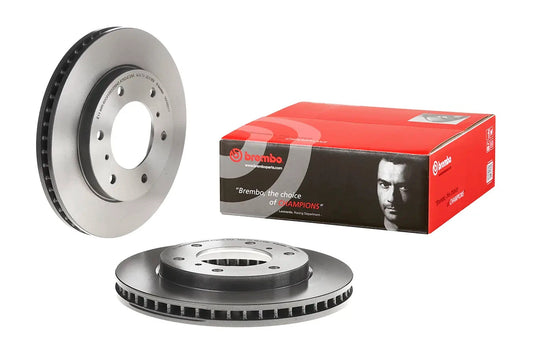 Brembo FRONT Disc Brake Rotor FOR Mitsubishi Challenger 2.5 PB,PC SUV DI-D KH4WG