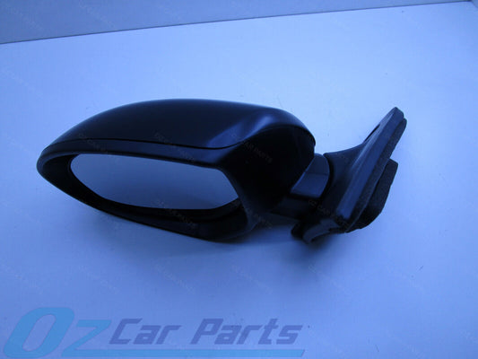 PASSENGER LEFT SIDE DOOR MIRROR FOR MAZDA 3 2009-2013 COMPLETE MIRROR BLACK NEW