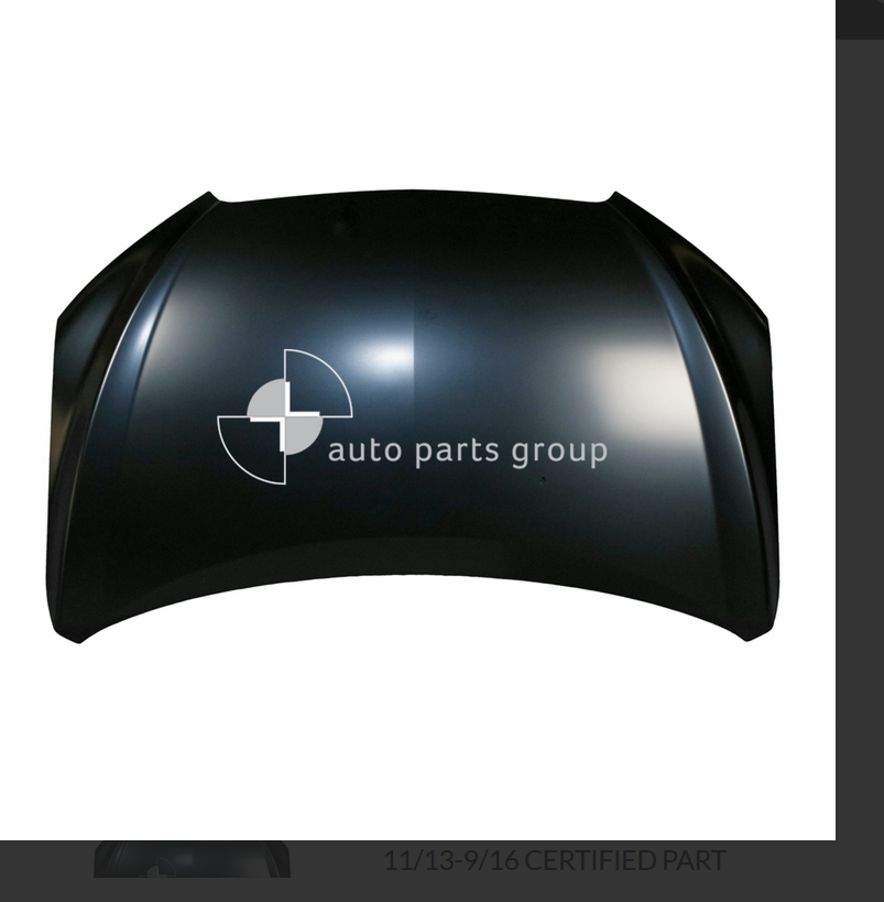 NEW BONNET FOR HOLDEN BARINA 11/2013-9/2016 HATCH SEDAN