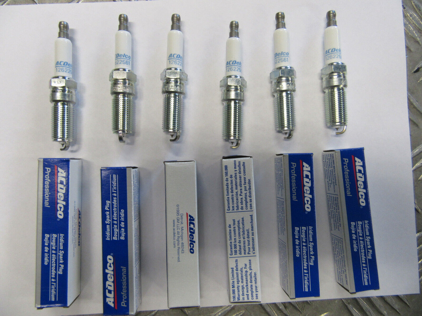 HOLDEN CAPTIVA 3.0L V6 IRIDIUM SPARK PLUG GENUINE FULL SET X6 NEW