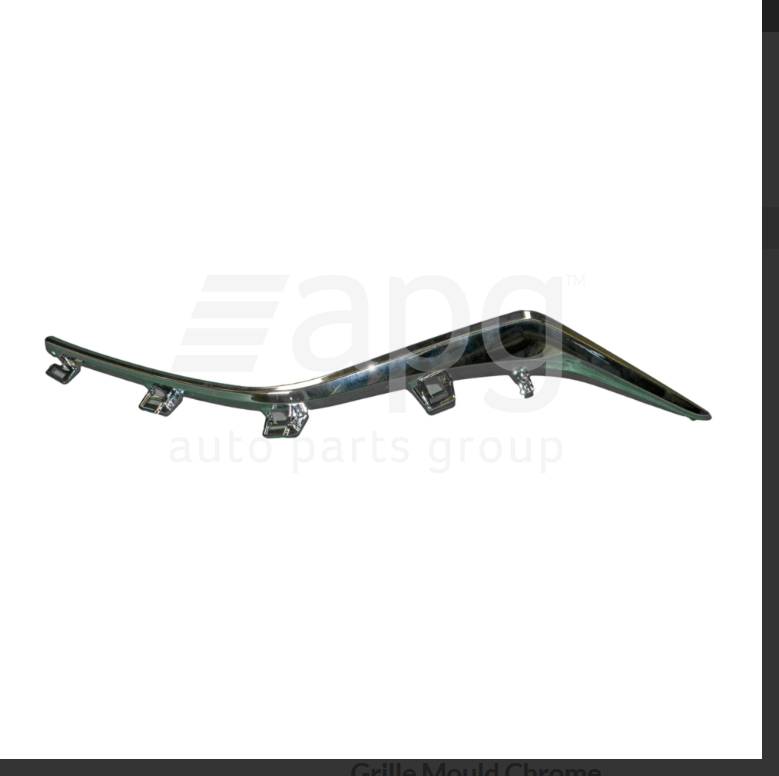 NEW FRONT GRILLE CHROME MOULD LEFT FOR MAZDA-3 BM Hatch 1/2015-4/2016