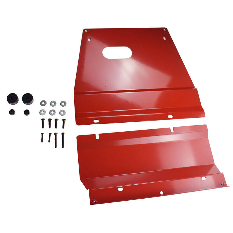 Bash Plate Sump Guard Set Fit For Toyota Prado GDJ150 GRJ150 KDJ150 2009-On Red