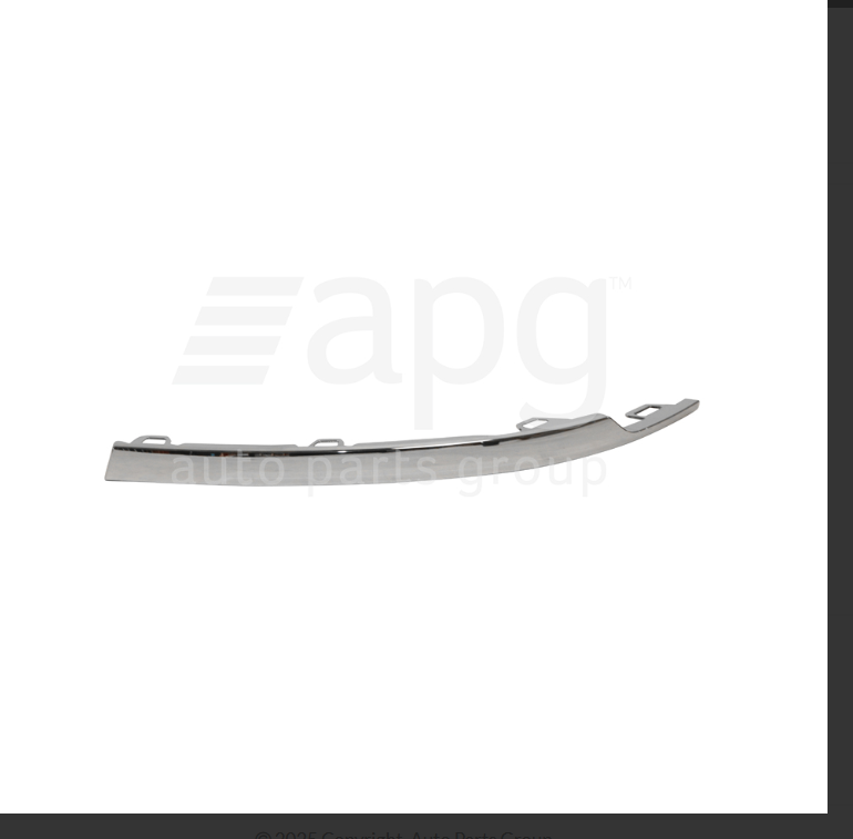 Genuine REAR BAR RIGHT CHROME MOULD TRIM FOR Volkswagen Tiguan 5N 10/2021-11/23
