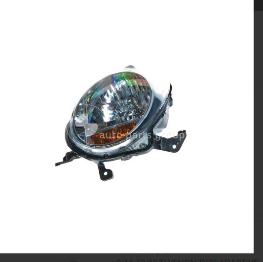 GENUINE LEFT HEADLIGHT FOR NISSAN MICRA K12 5-DOOR 10/2007-9/2010