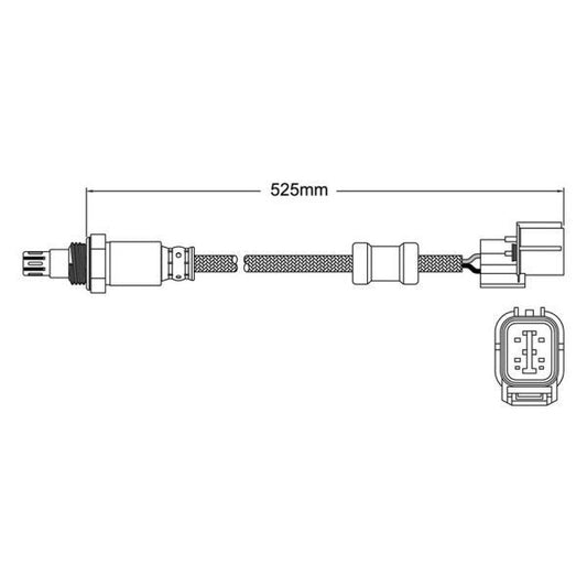 NEW Exhaust O2 Oxygen Sensor FOR Honda CR-V K20A-K20A3-K20Z1-F20C2-K20A1-ENGINE