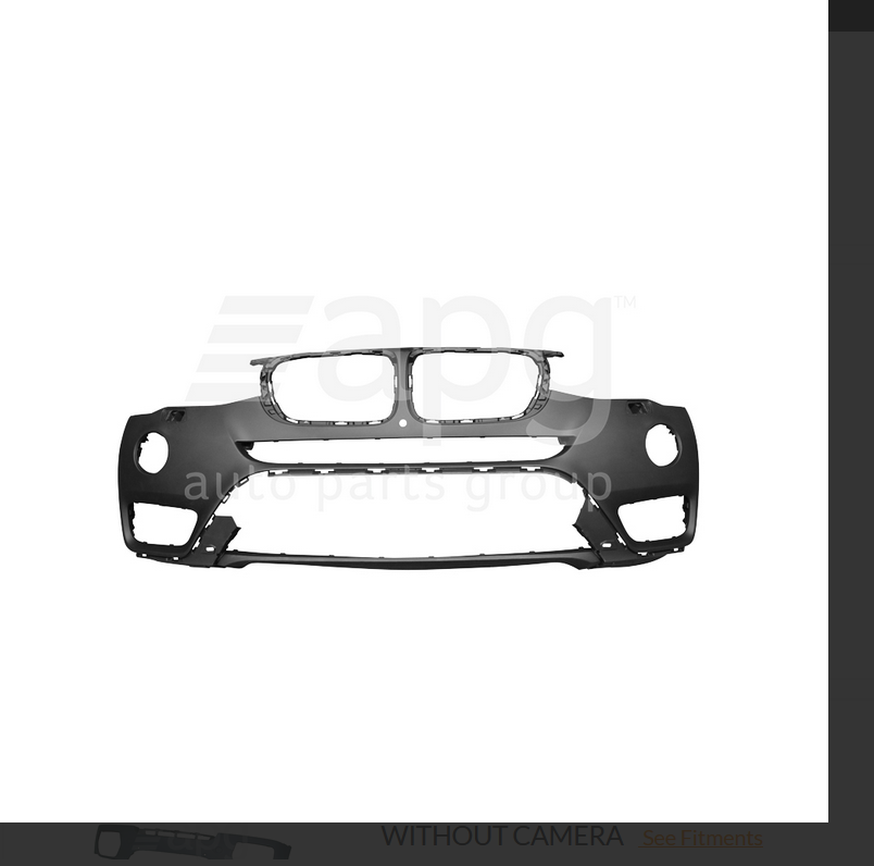 FRONT BAR COVER BUMPER FOR BMW X3 F25 4/2014-8/2017