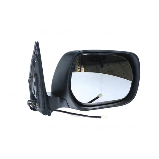 NEW DOOR MIRROR DRIVER FOR Toyota Landcruiser 200 Series ELECTRIC BLACK COMPLETE