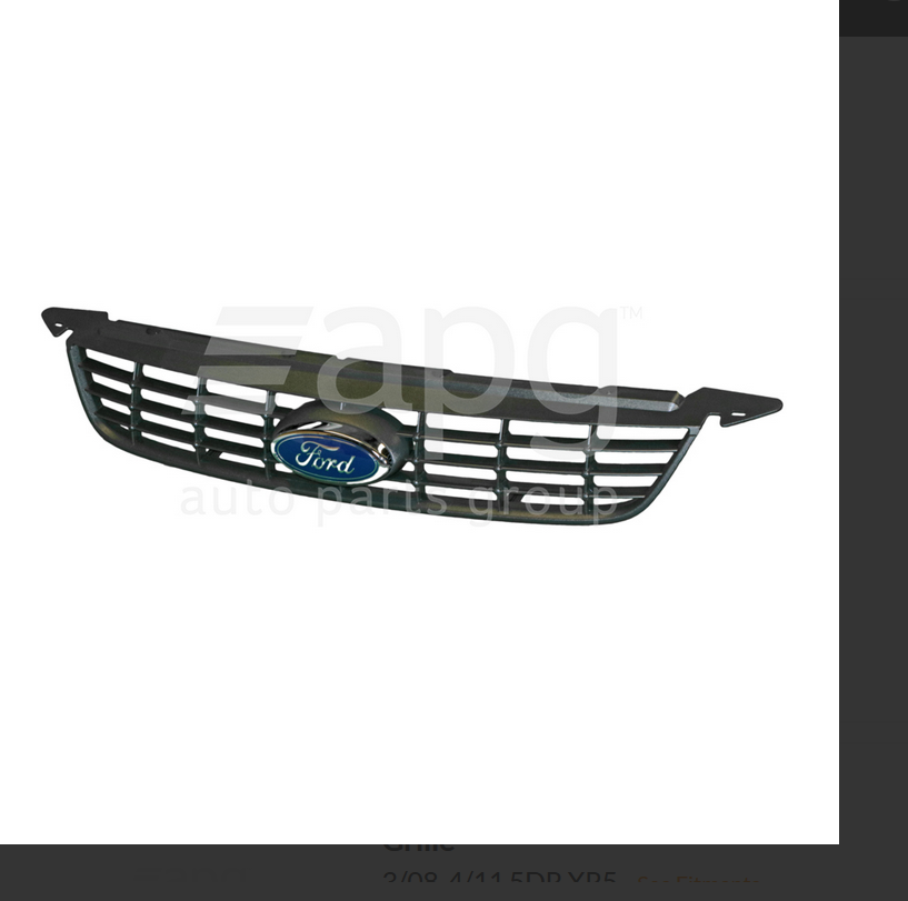 GENUINE FRONT GRILLE FOR FORD FOCUS LV 4/5-DOOR 4/2009-4/2011