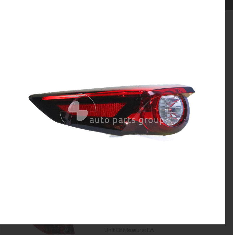 GENUINE LEFT TAIL LIGHT FOR MAZDA CX8 KG 07/2018-01/2020 CX-8 LED TYPE