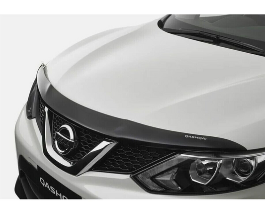 GENUINE BLACK BONNET PROTECTOR KIT FOR NISSAN QASHQAI J11 SERIES 1