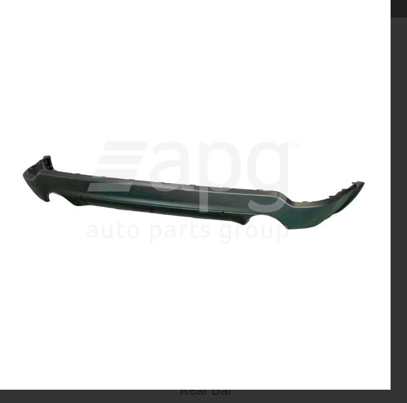 GENUINE REAR BUMPER BAR FOR JEEP GRAND CHEROKEE 2/2011-3/2016 TOW BAR TYPE LOWER