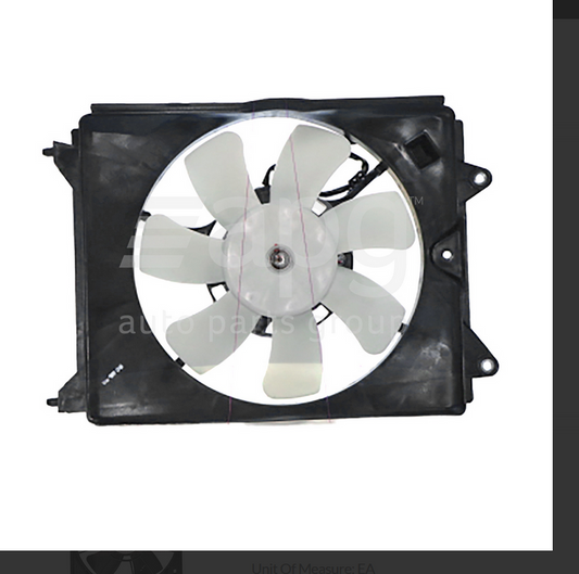 NEW AC CONDENSER FAN FOR Honda Civic 9th Gen 2/2012-9/2013 SEDAN