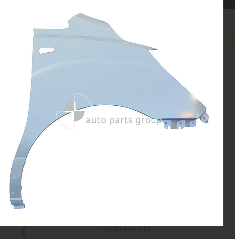 GENUINE RIGHT FRONT GUARD FOR HYUNDAI IMAX 2/2008-9/2015 BLINKER TYPE I-MAX