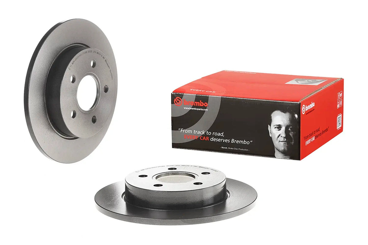PAIR Brembo REAR Disc Brake Rotor FOR Ford Focus LV 2.0L TDCi 2009-2011 *265MM