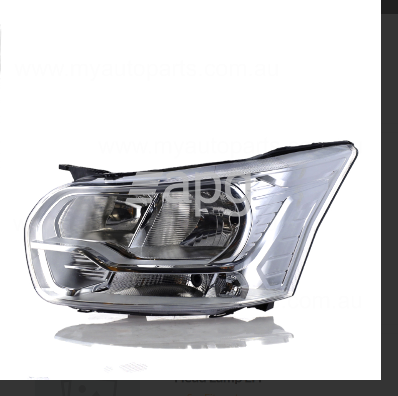 NEW LEFT HEADLIGHT FOR FORD TRANSIT VO VAN 9/2014-ON