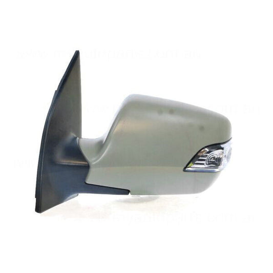 GENUINE LEFT DOOR MIRROR FOR KIA GRAND VQ 12/09-1/15 HEATED-INDICATOR TYPE