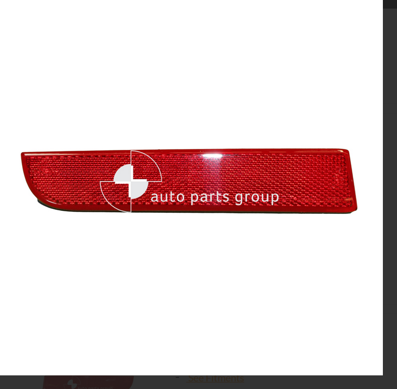 GENUINE REAR BAR LEFT REFLECTOR FOR Mitsubishi Lancer CF 11/2015-12/2017 SEDAN