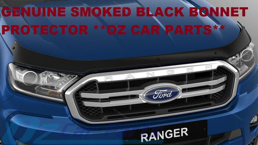 GENUINE SMOKED BLACK BONNET PROTECTOR FOR FORD EVEREST 2015-2016 NEW