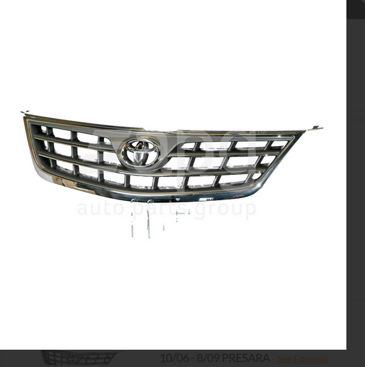 GENUINE FRONT GRILLE FOR TOYOTA AURION Presara Sedan 10/2006-8/2009