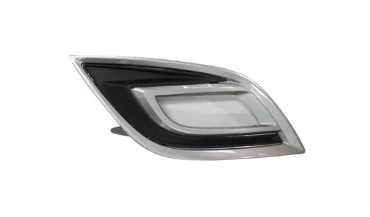 NEW FRONT RIGHT FOG LIGHT COVER FOR MAZDA CX-9 TB 10/2009-11/2012 SILVER-BLACK