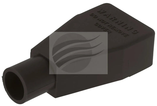 NEW HEAVY DUTY BATTERY TERMINAL COVER BOOT INSULATOR 25-35mm STRAIGHT LEAD BLACK