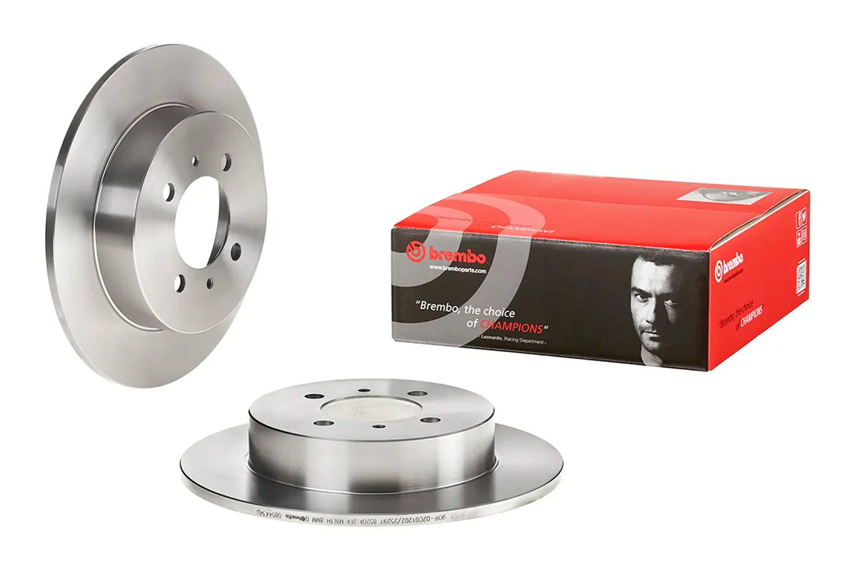 Brembo REAR Disc Brake Rotor FOR Nissan Pulsar 2.0L N14 1991-1995 *258MM-DISC
