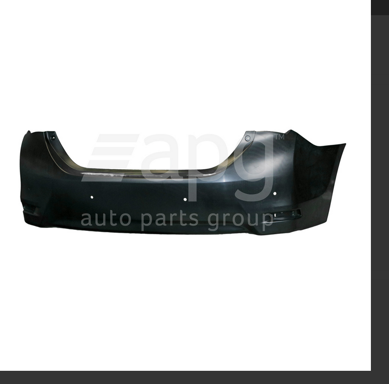 GENUINE REAR BUMPER BAR FOR TOYOTA COROLLA 11/2016-9/2019 SX/ZR SENSOR TYP SEDAN