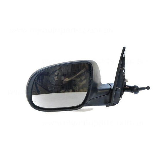 GENUINE LEFT DOOR MIRROR FOR KIA RIO JB 4/5-DOOR 7/09-6/11 S-MODEL MANUAL-MIRROR