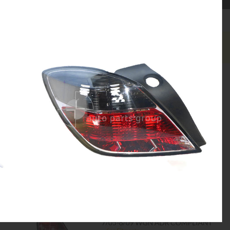 NEW LEFT TAIL LIGHT FOR HOLDEN ASTRA 3-DOOR AH 7-2005-8/2009