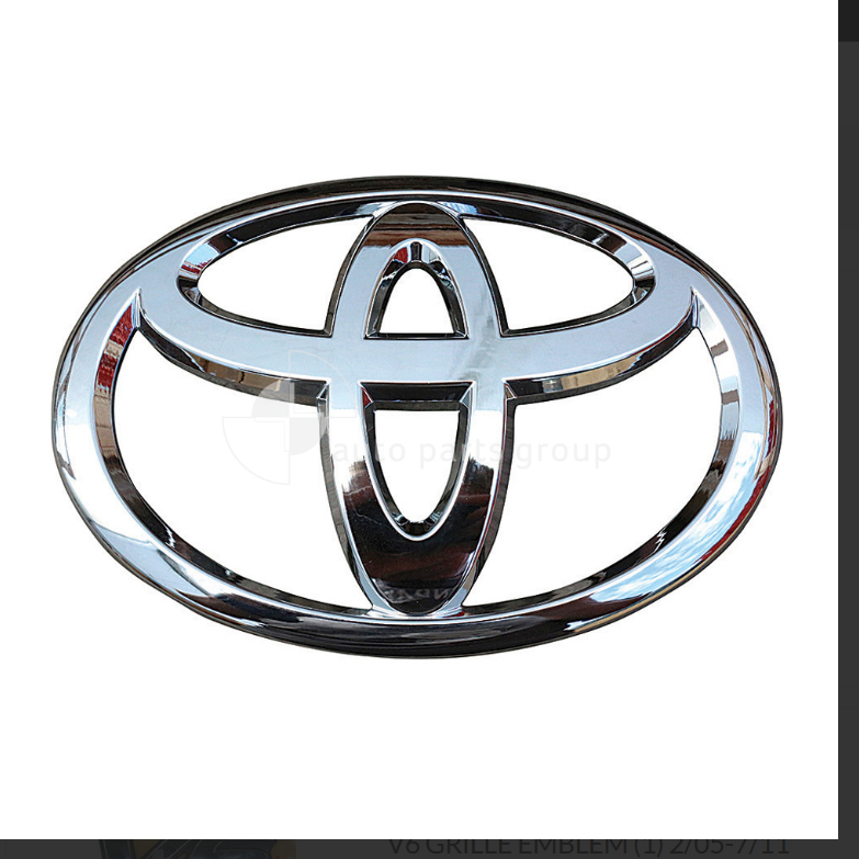 GENUINE FRONT GRILLE EMBLEM BADGE FOR TOYOTA HILUX 7/2011-4/2015